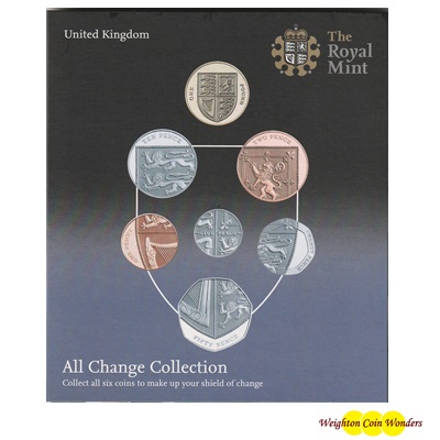 2008 BU £1 Coin Pack - All Change Collection - Click Image to Close
